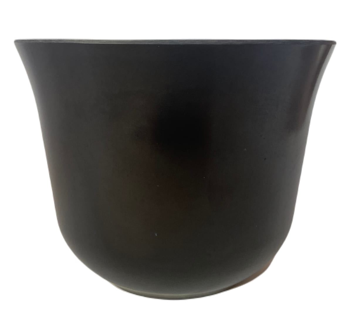 Set 6 Maceteros Bio bamboo Curvo 3 Negros 3 Turquesa 16,5x16,5x13 cm2