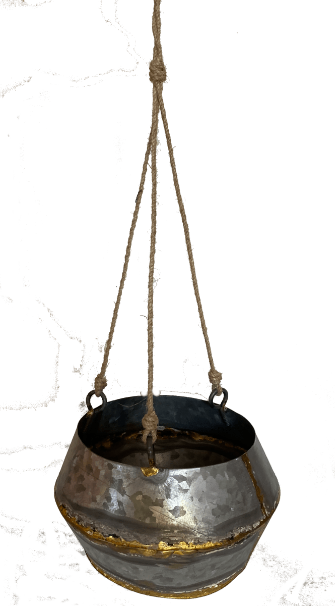 Macetero Colgante Étnico 15x15x15cm5