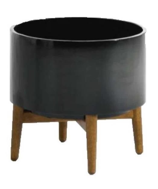 Macetero Pedestal Madera 20x20x25cm1