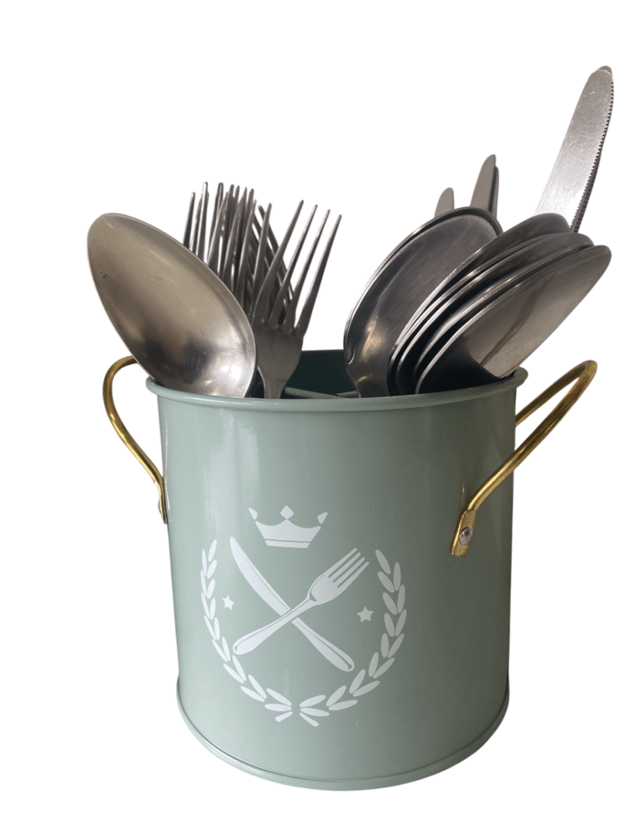 Organizador De Cubiertos Con Asas Doradas3