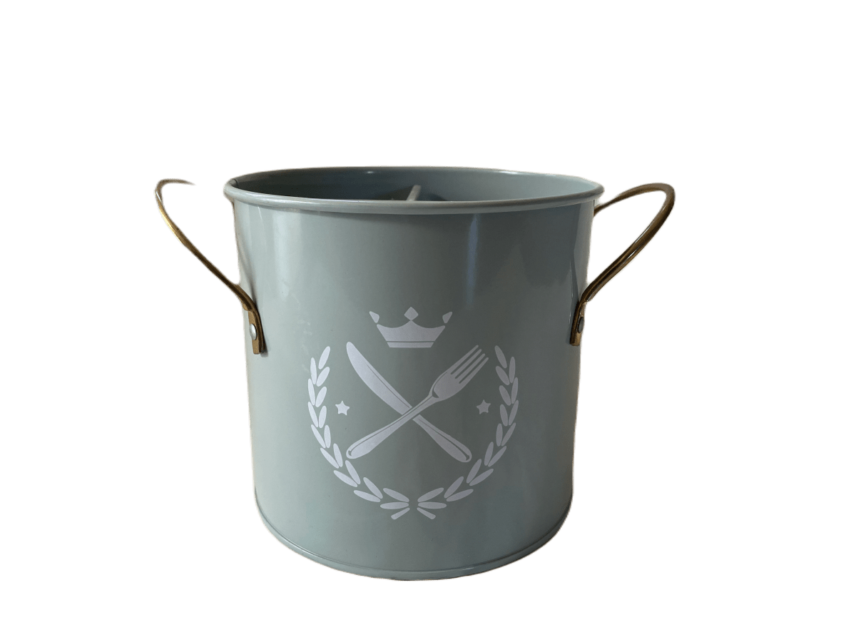 Organizador De Cubiertos Con Asas Doradas2