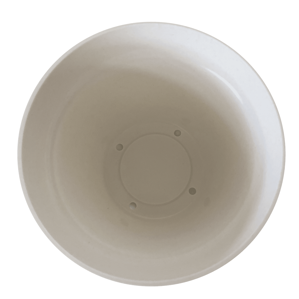 Set De 2 Macetero Bio Bamboo Redondo Blanco 13,7x13,7x10 cm5