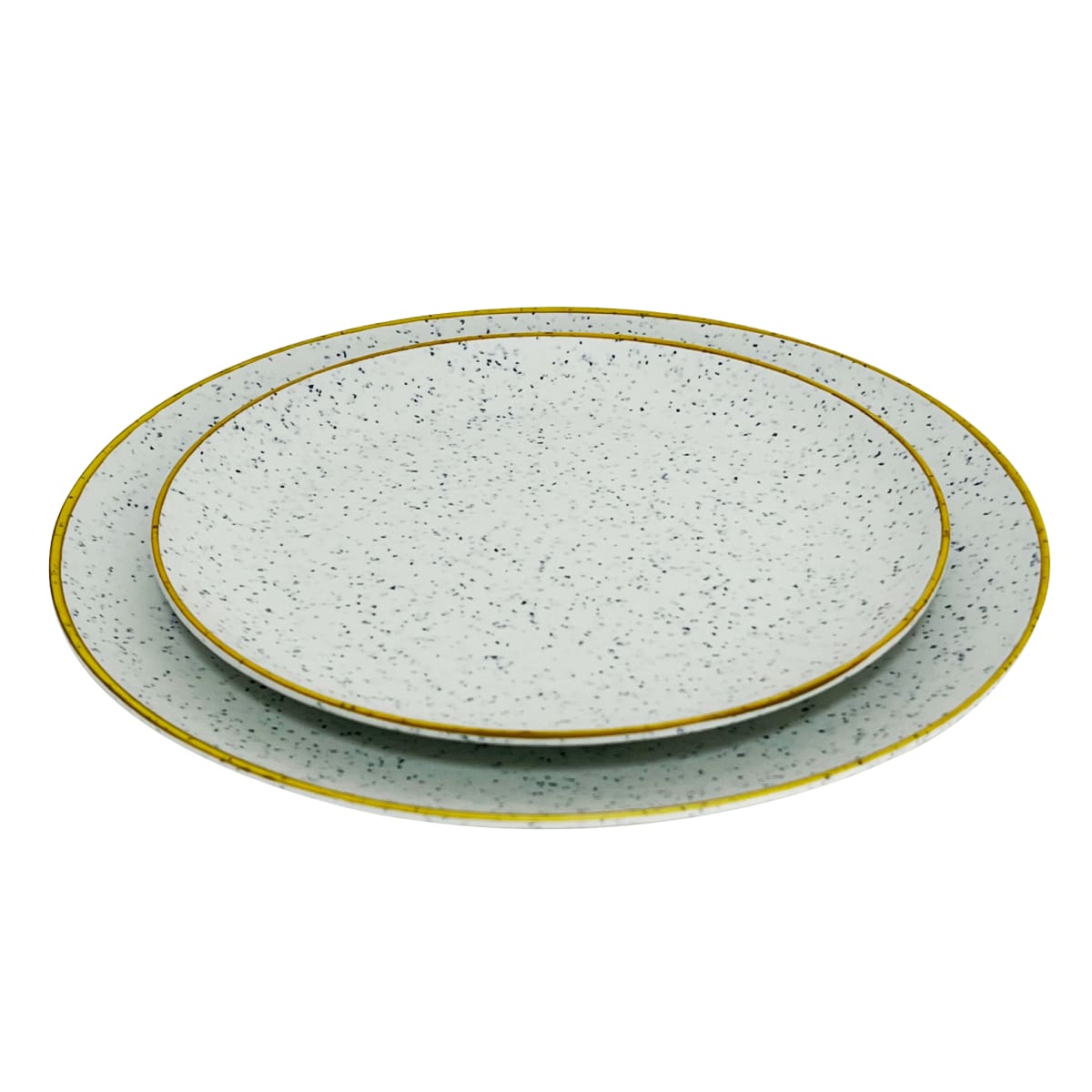 Set 4 Platos Gris BioBamboo 25 cm3