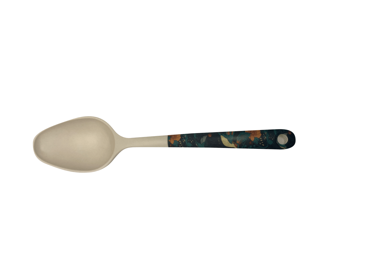 Set De Cuchara Y Tenedor De Ensalada Biobamboo Bird4