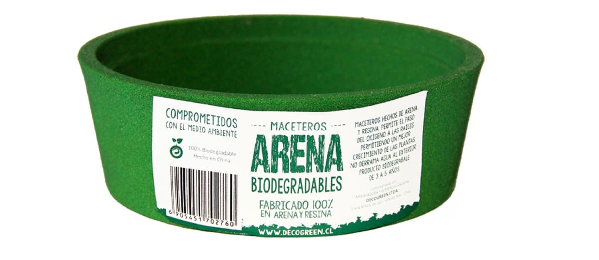 Set 4 Macetas Arena 2 Alto 20x20x18 cm Gris 1 Mediano 15x15x13cm Rojo 1 Suculenta 16x15x5 cm Verde7