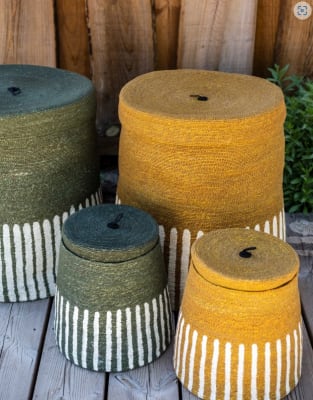 CANASTO TOPEE CURCUMA L1