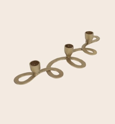 CANDELABRO JAO DORADO