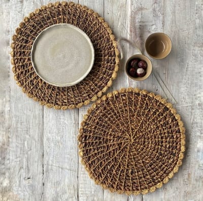 INDIVIDUAL BORDE CROCHET