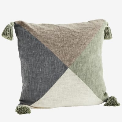 FUNDA COJIN TASSELS