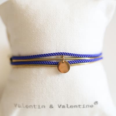 PULSERA COLLAR DORADA SIMPLE1