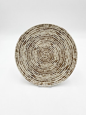 PLATO PRINCIPAL TRIBAL DOTS BROWN1