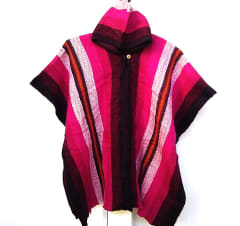 PONCHO ROSADO