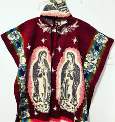 PONCHO VIRGEN ROJO
