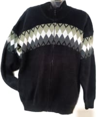 CHALECO GRUESO DE PURA LANA  NATURAL