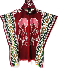 PONCHO ROJO LOBOS