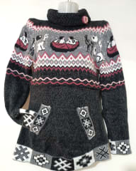 CHOMPA ALPACA BORDADO