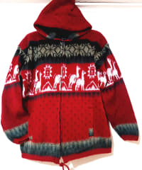 CHAQUETA GRUESO SUAVE ROJO