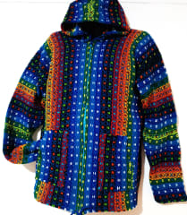 CHAQUETA COLORIN TEJIDO TELAR