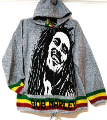 CHAQUETA BOB MARLEY PLOMO PLATA