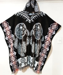 PONCHO ATRAPA SUEÑOS  ALPACA