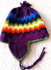 chullo de oveja suave 0