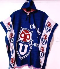PONCHO ALPACA  U DE CHILE