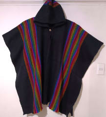 PONCHO OVEJA NEGRO LISTADO 0