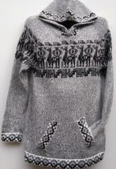 Chaleco cerrado capucha plomo 0