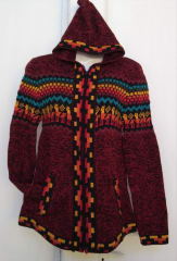 Chompa de lana de alpaca cuzqueña 0