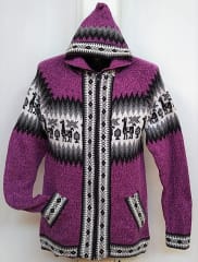 Chompa capucha rosado 0