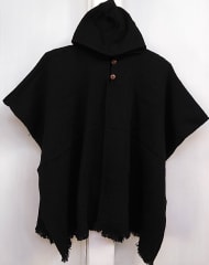 PONCHO NEGRO ENTERO