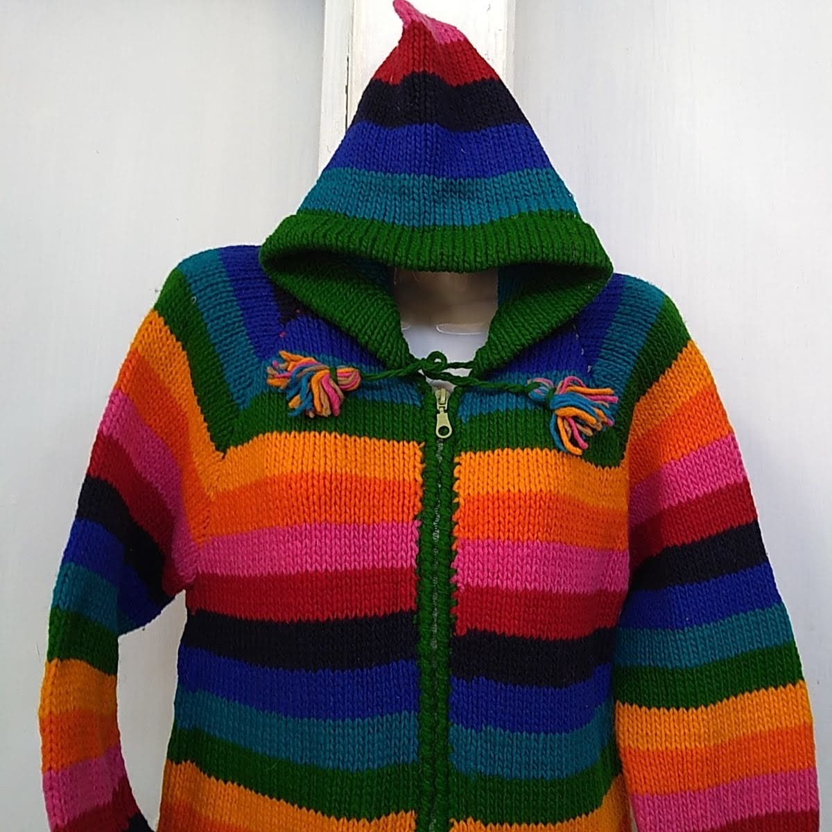 CHOMPA DE LANA DE OVEJA ARCOIRIS2