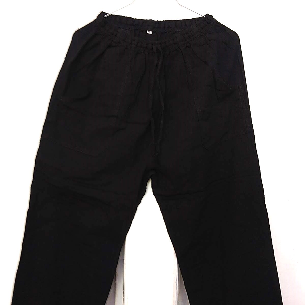PANTALON ALGODÓN NEGRO2