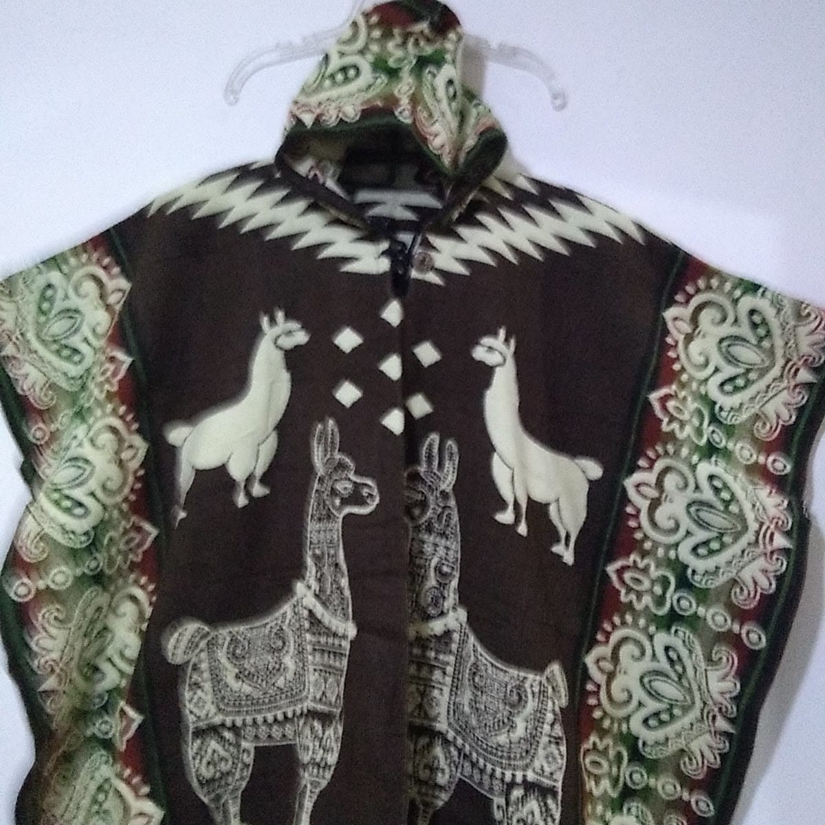 PONCHO DE ALPACA CAFE2