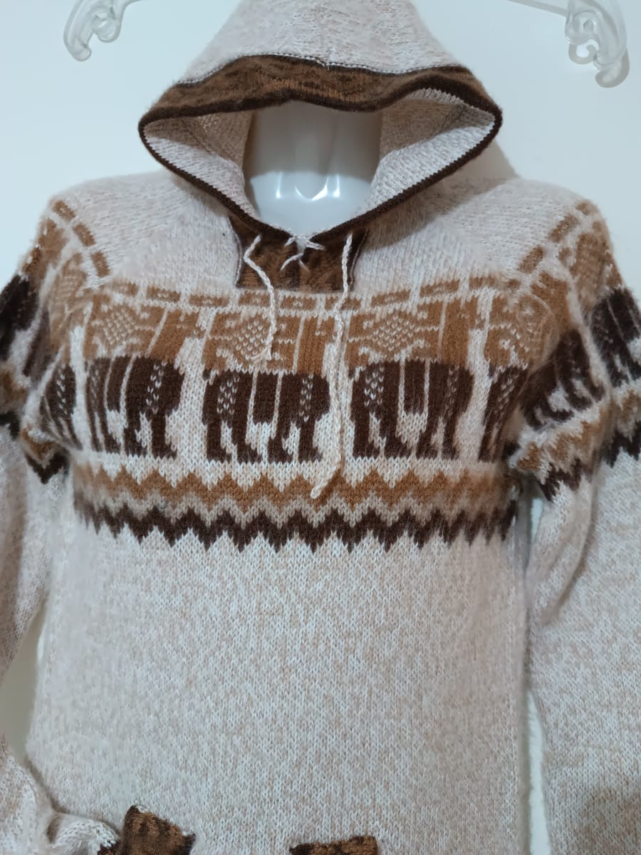 CHOMPA  BEIGE SHAKIRA ALPACA2