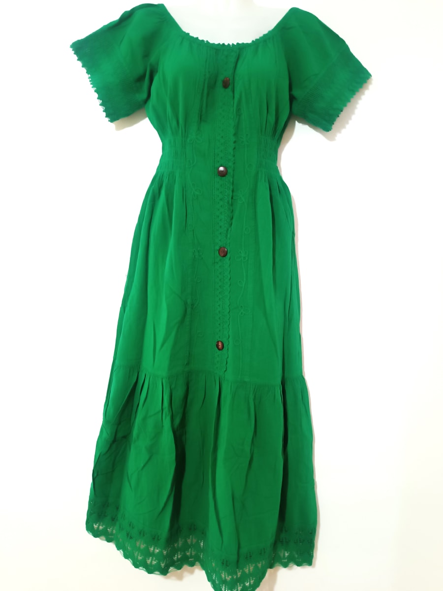 VESTIDO VERDE PACAY1