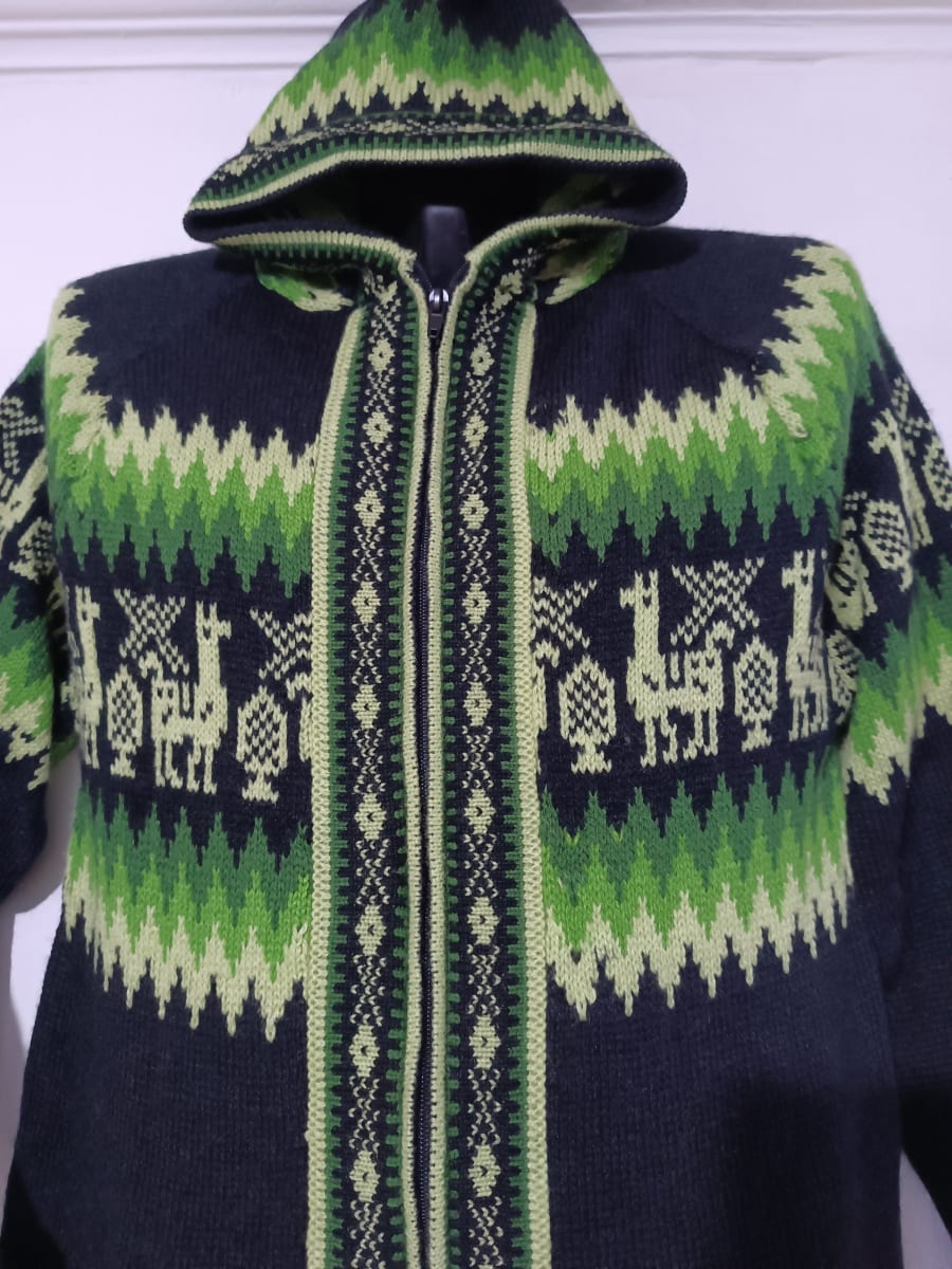 CHOMPA ALPACA VERDE NEGRO2