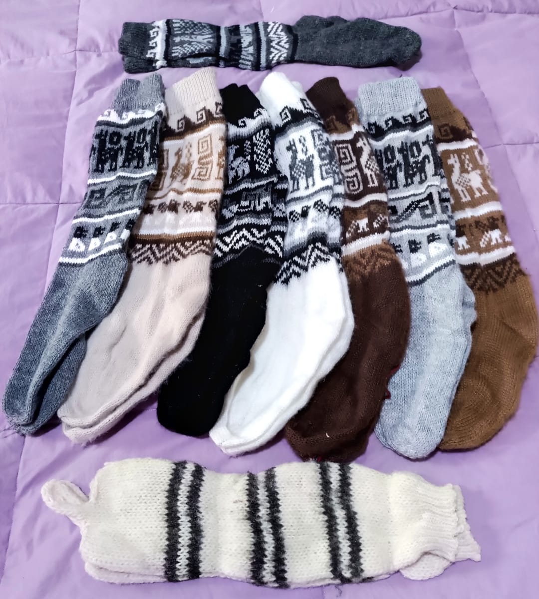 CALCETINES  DE LANA DE ALPACA NATURALES2