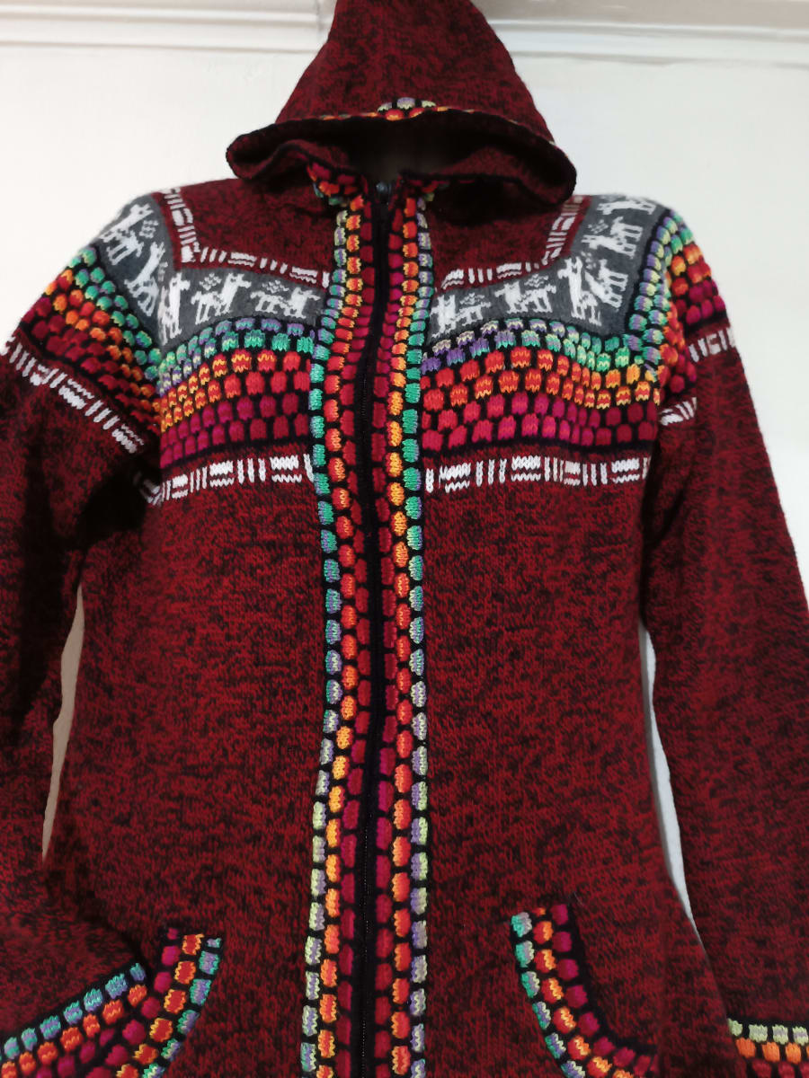 CHALECO CUSQUEÑA ROJO JASPEADO2