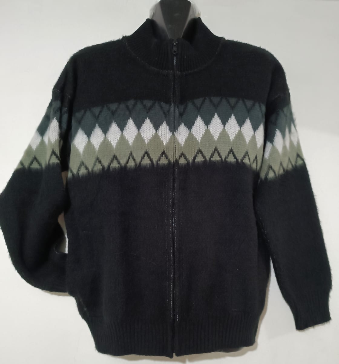 CHAQUETA DE LANA ALPACA NEGRO1