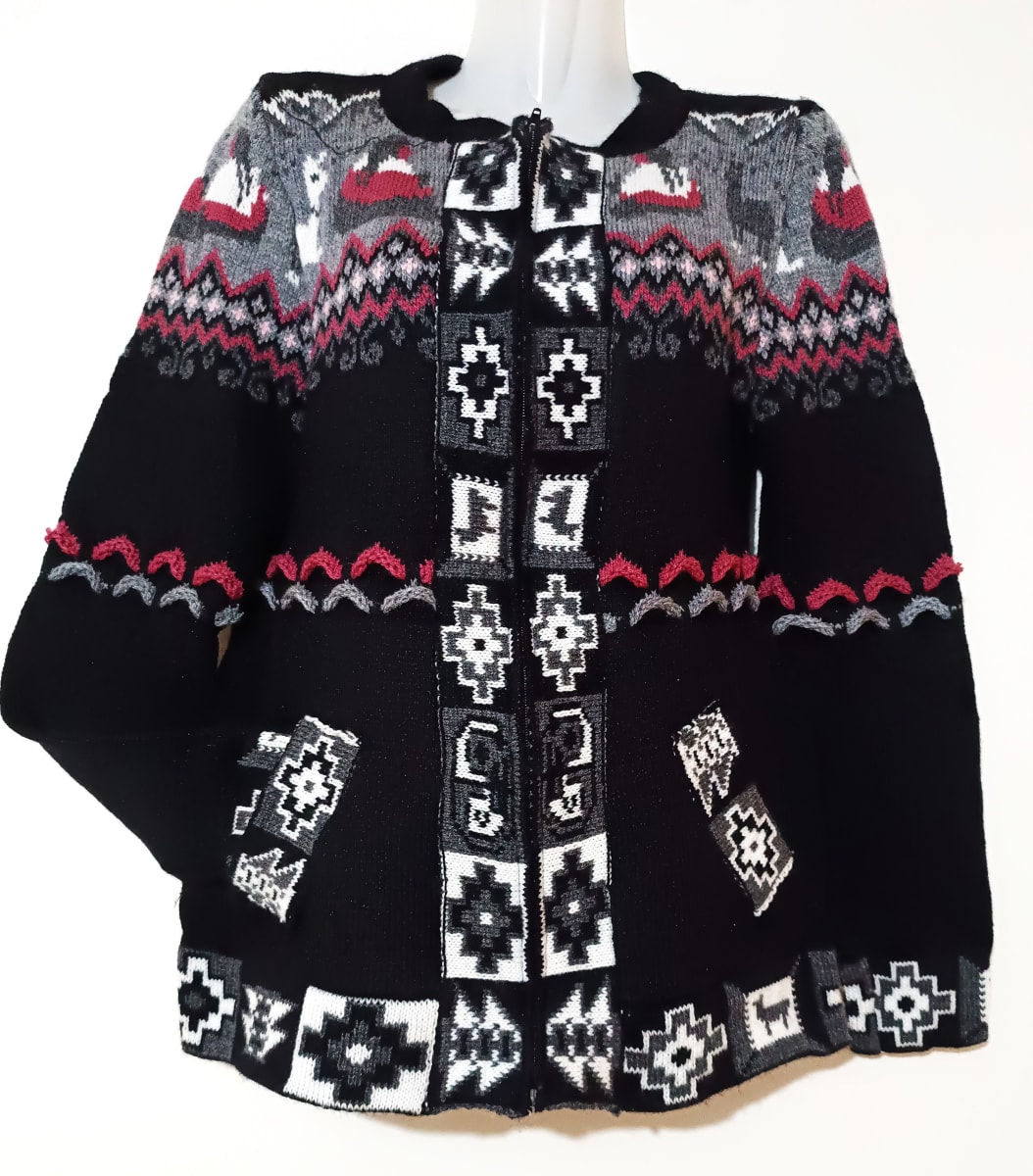 CHOMPA ÑUSTA ALPACA  NEGRO1