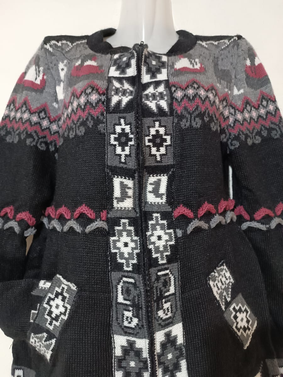 CHOMPA ÑUSTA ALPACA  NEGRO2