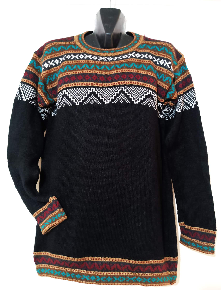 CHOMPA CUSQUEÑO NEGRO CERRADO1