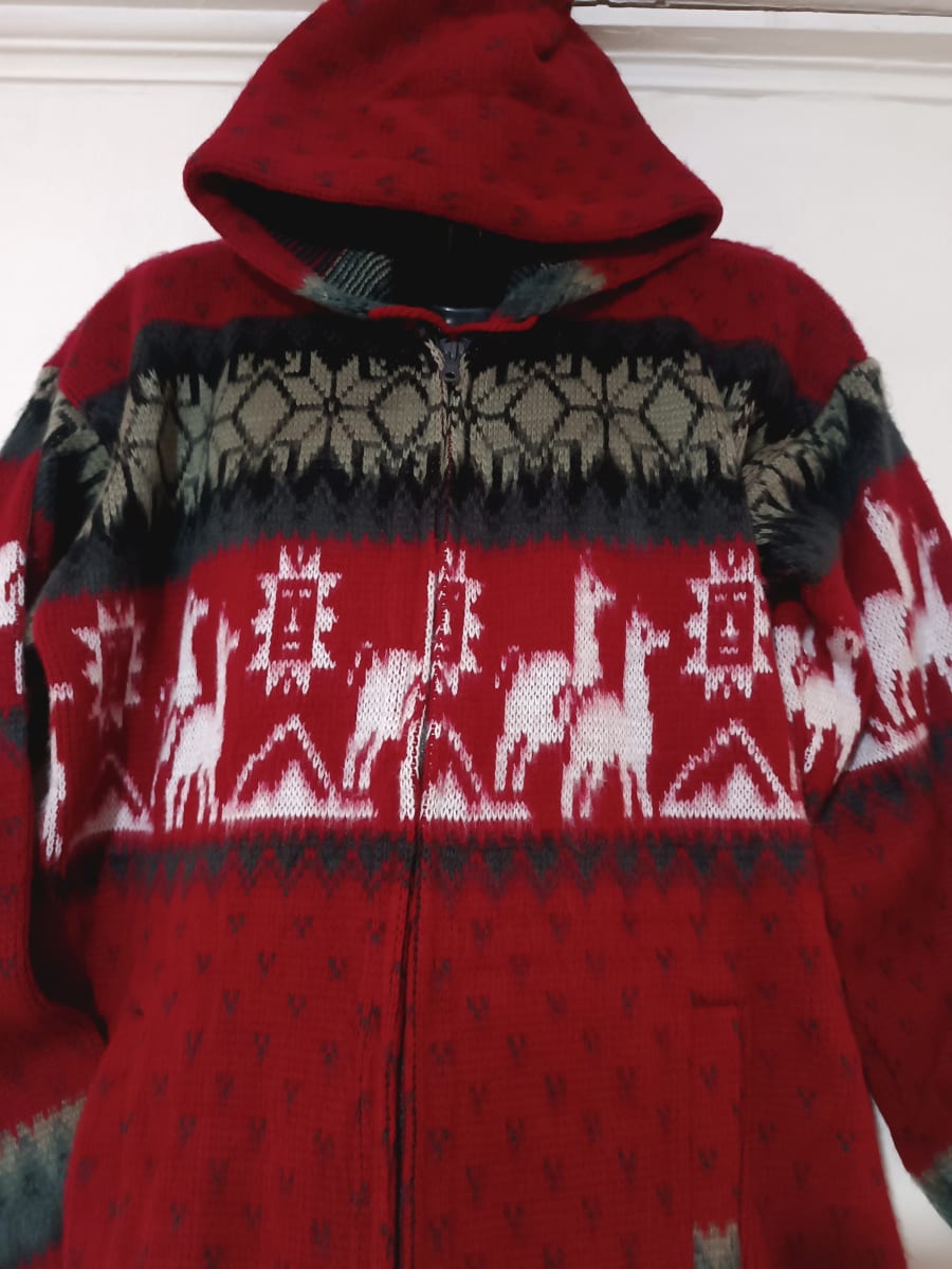 CHAQUETA GRUESO SUAVE ROJO2