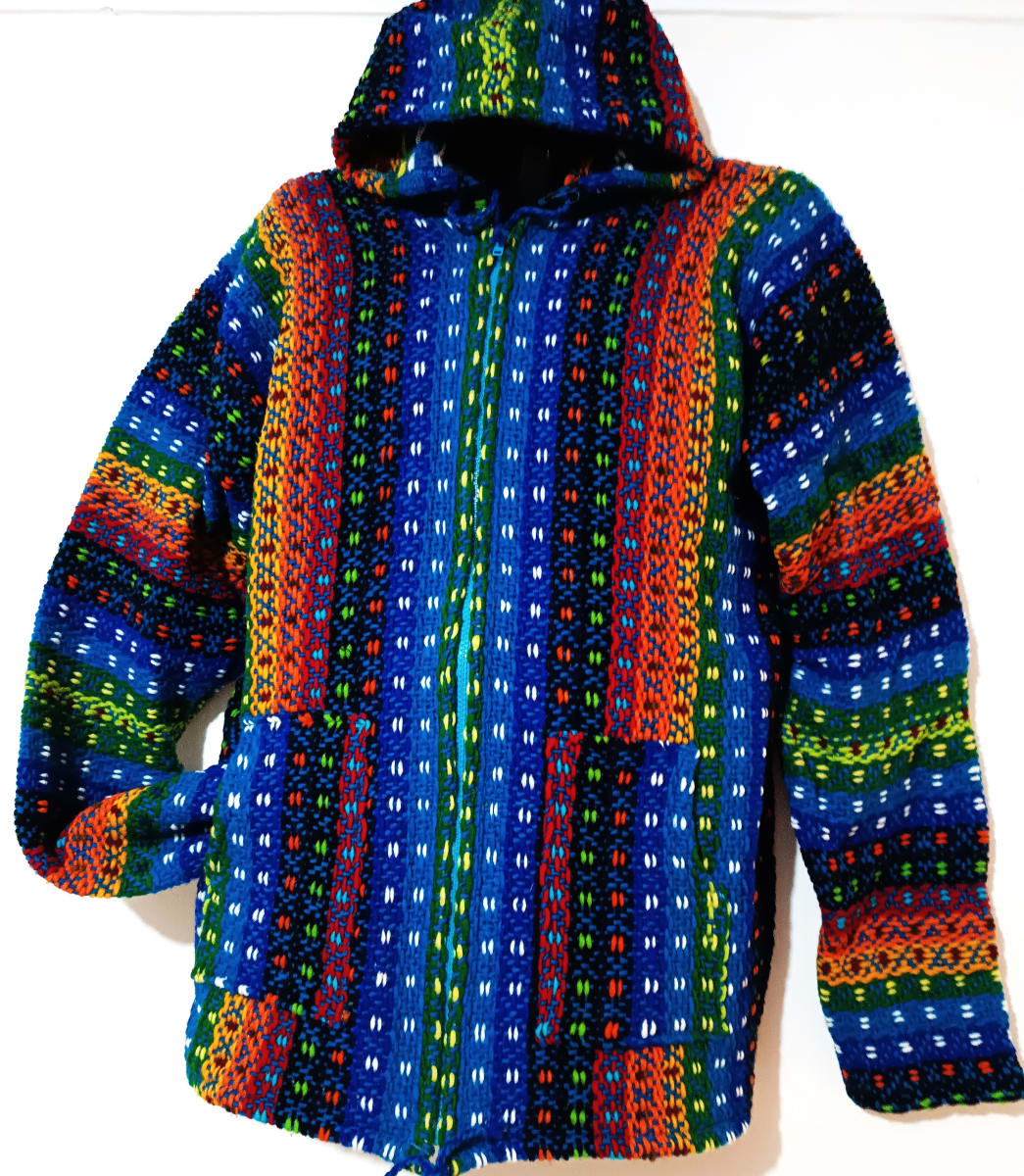 CHAQUETA COLORIN TEJIDO TELAR1