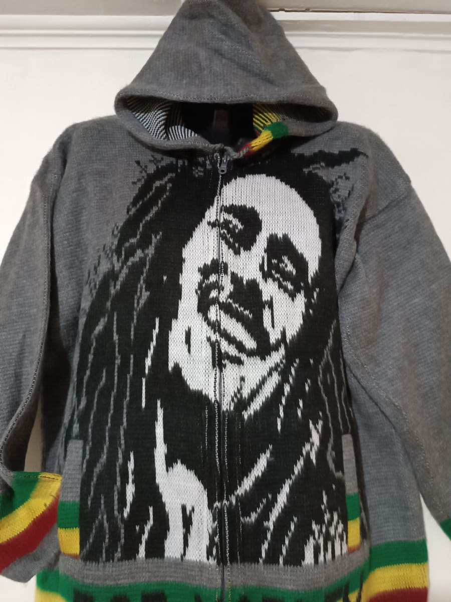 CHAQUETA BOB MARLEY  PLOMO2