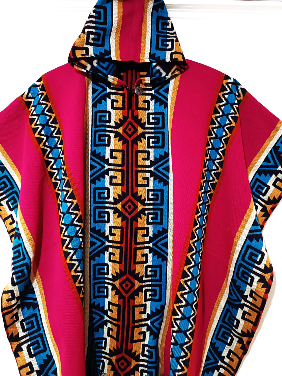 PONCHO FUCSIA CHACANA CUSQUEÑA2