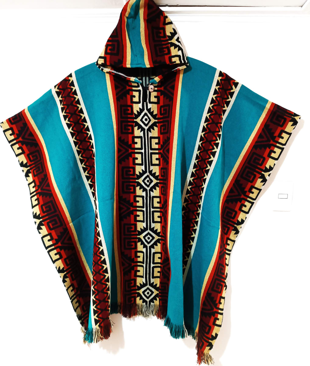 PONCHO VERDE CHACANAS  CUSQUEÑAS1