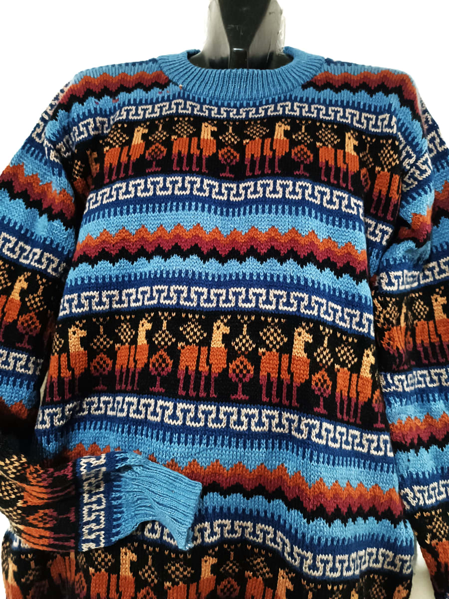 CHOMPA ALPACA  TARJETA AZULINO2