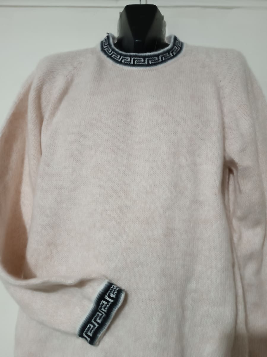 CHOMPA ALPACA BEIGE MODELO INDU2